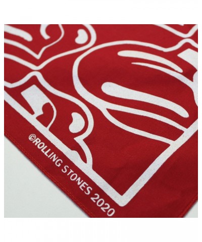 The Rolling Stones Red/White Tongue Bandana $6.45 Accessories